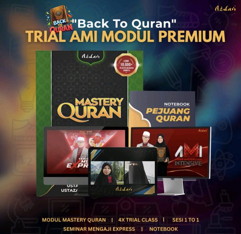 Azdan Modul Premium Mengaji Dewasa – Lengkap Dan Sistematik