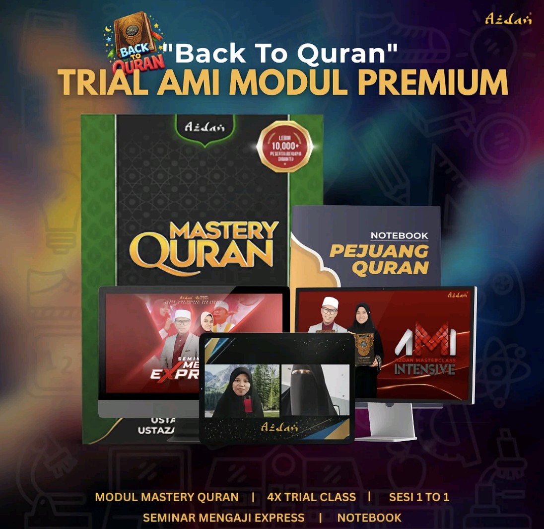 Azdan Modul Premium Mengaji Dewasa – Lengkap Dan Sistematik